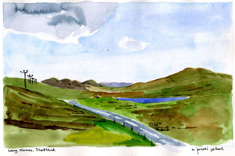 Lang Kames, Shetland